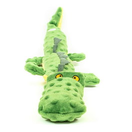 Jouet pour chien en peluche Gloria Dogmonsters Vert 100 % polyester Crocodile 65 x 5 x 6 cm