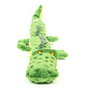 Jouet pour chien en peluche Gloria Dogmonsters Vert 100 % polyester Crocodile 65 x 5 x 6 cm
