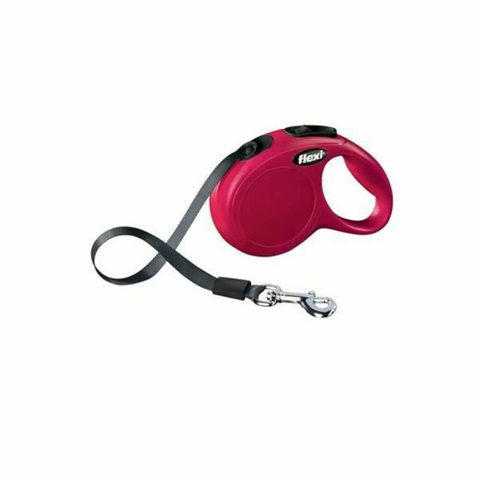 Laisse pour Chien Flexi New Classic 5m Rouge Taille S Laisse pour Chien Flexi New Classic 5m Rouge Taille S