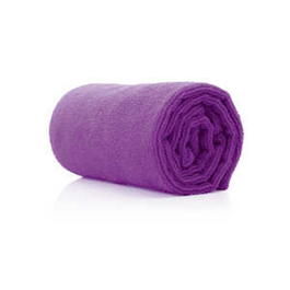 Bifull Lot de 10 serviettes en microfibre violettes