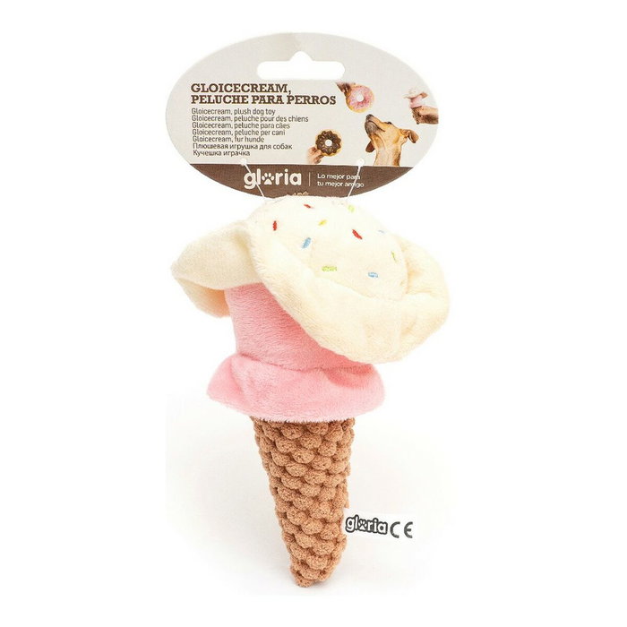 Jouet pour chien en peluche Gloria Gloicecream Glace Jouet pour chien en peluche Gloria Gloicecream Glace
