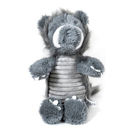 Jouet pour chien en peluche Gloria Gris Polyester polypropylène Monstre 20 x 35 cm