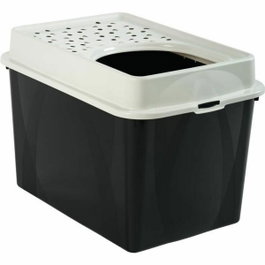 Rotho My Pet Berty Bac à litière Noir 50L