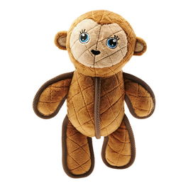 Jouet pour chien en peluche Hunter Togh Toys Marron Polyester Singe 25 cm