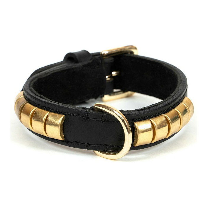Collier pour Chien Gloria Duna Noir Doré (35 x 2 cm) Collier pour Chien Gloria Duna Noir Doré (35 x 2 cm)