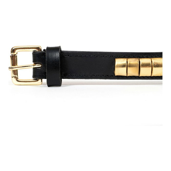 Collier pour Chien Gloria Duna Noir Doré (35 x 2 cm) Collier pour Chien Gloria Duna Noir Doré (35 x 2 cm)
