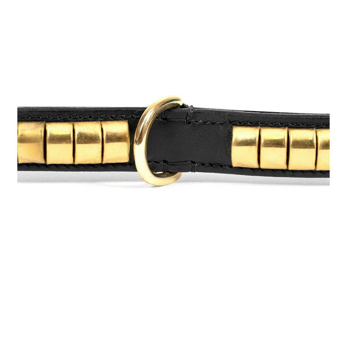Collier pour Chien Gloria Duna Noir Doré (35 x 2 cm) Collier pour Chien Gloria Duna Noir Doré (35 x 2 cm)