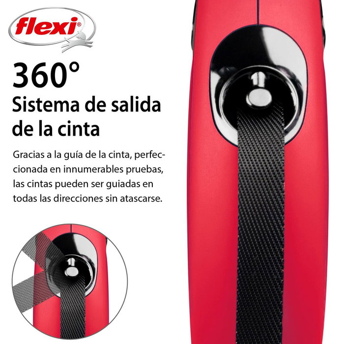 KERBL VET Flexi Classic M Cinta- Rojo 5m KERBL VET Flexi Classic M Cinta- Rojo 5m