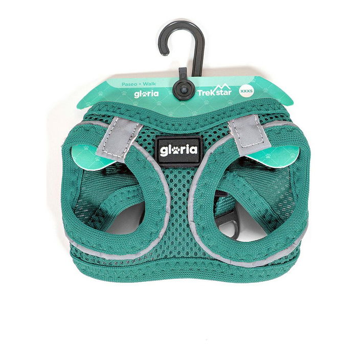 Harnais pour Chien Gloria Air Mesh Trek Star Réglable Turquoise Taille XXXS (18-20 cm) Harnais pour Chien Gloria Air Mesh Trek Star Réglable Turquoise Taille XXXS (18-20 cm)
