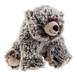 Jouet pour chien en peluche Hunter Faro Marron Gris Polyester Ours