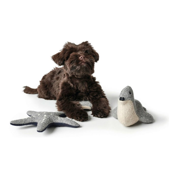Jouet pour chien en peluche Hunter Skagen Gris Polyester Bison Jouet pour chien en peluche Hunter Skagen Gris Polyester Bison