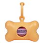 Distributeur de Sacs pour Animaux Domestiques United Pets Bon Ton Nano Classic Chien Orange Plastique recyclé (6 x 3 x 4 cm)