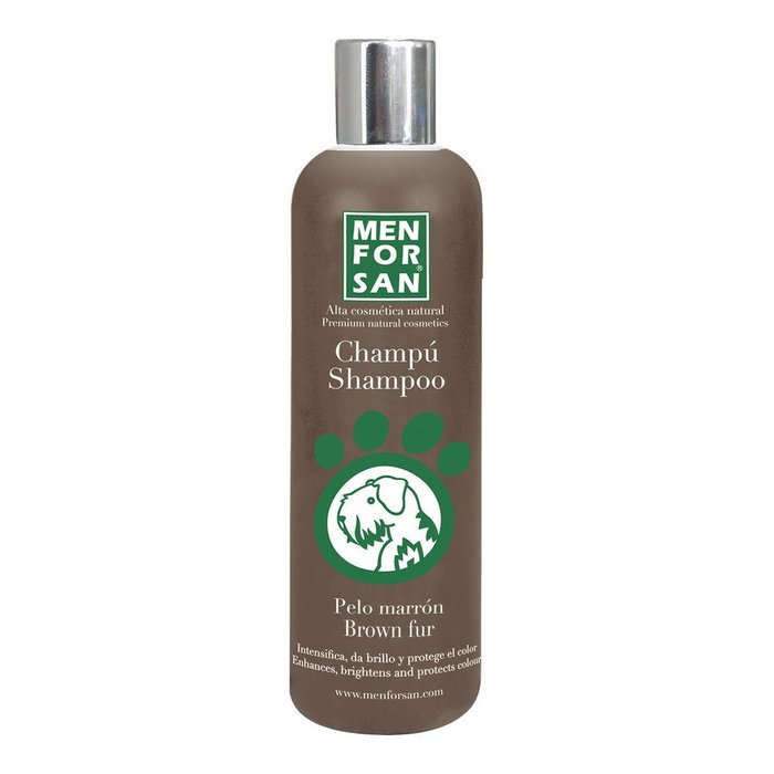 Shampoing pour animaux de compagnie Menforsan 300 ml Chien Cheveux marrons Shampoing pour animaux de compagnie Menforsan 300 ml Chien Cheveux marrons