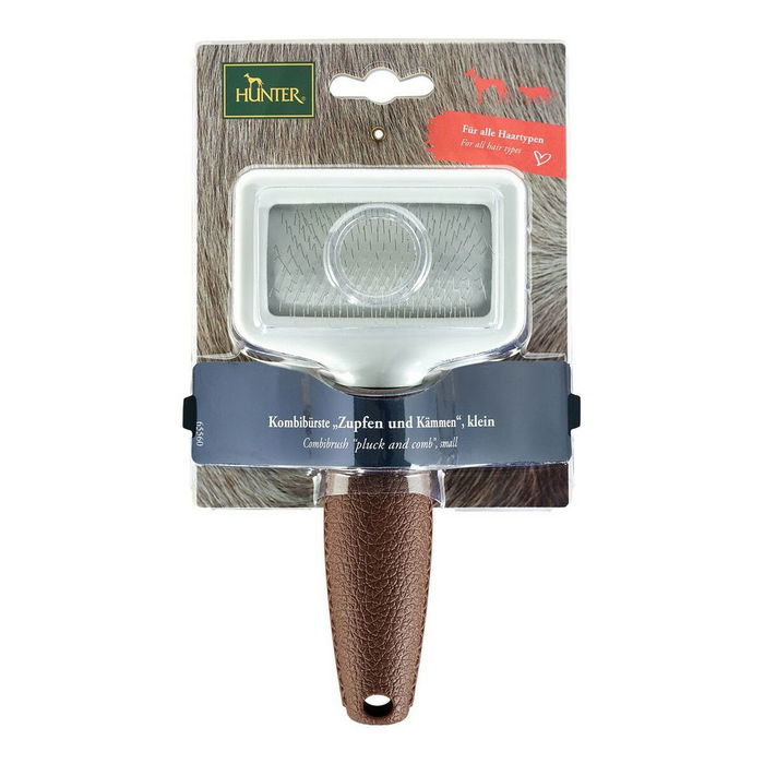 Brosse pour carder Hunter 2 en 1