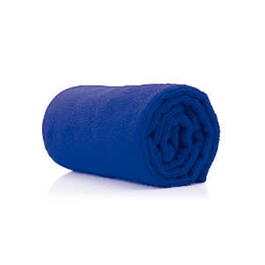 Bifull Pack de 10 serviettes en microfibre bleu