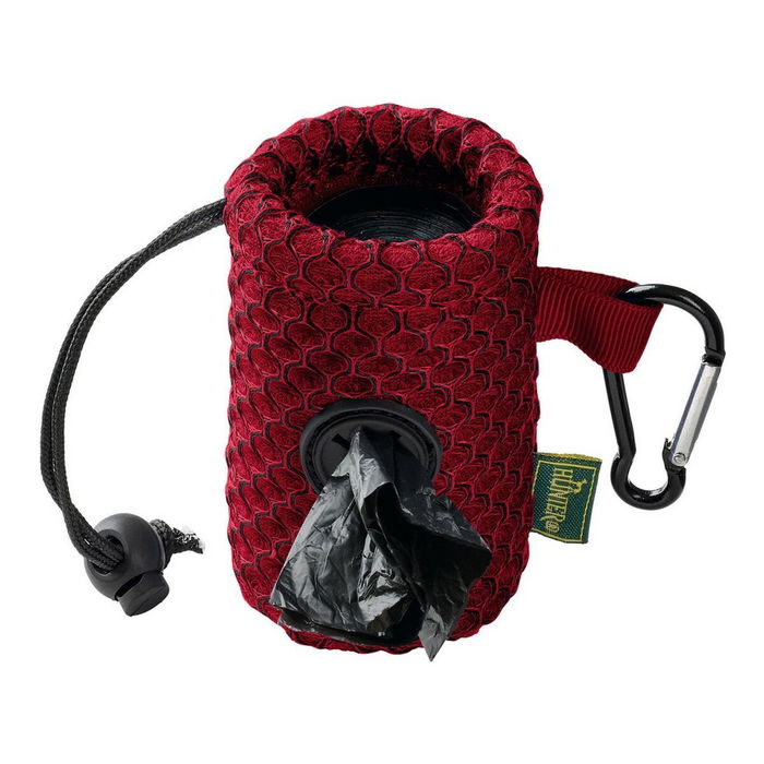Distributeur de Sacs pour Animaux Domestiques Hunter Rouge Porte-sacs Legging