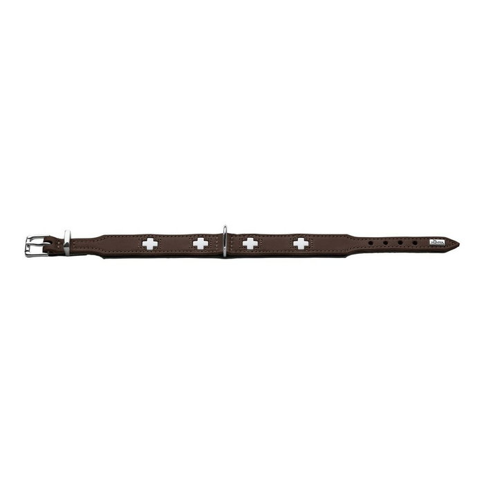 Hunter Collier pour Chien Hunter Swiss Negro, marron (38-43.5 cm)