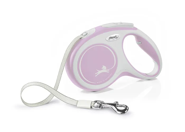 Flexi Laisse extensible New Comfort rose 5 m Taille M Flexi Laisse extensible New Comfort rose 5 m Taille M