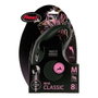 Flexi Laisse New Classic Cord 8 m Noir Taille M