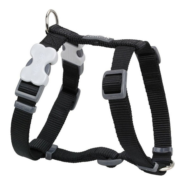 Red Dingo Harnais pour Chien Lisse Noir 46-76 cm Red Dingo Harnais pour Chien Lisse Noir 46-76 cm