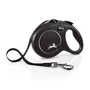 Flexi New CLASSIC Laisse enrouleur pour chien Taille M 5m Noir