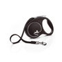 Flexi New CLASSIC Laisse enrouleur 5m Noir Taille M