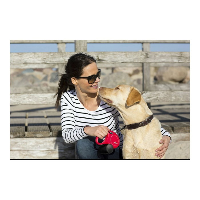 Laisse pour Chien Trixie New Classic Rouge 5 m