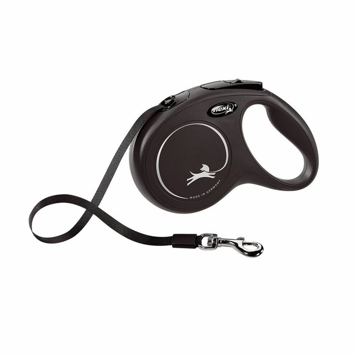 Flexi Laisse New Classic L Tape 8 m Noir