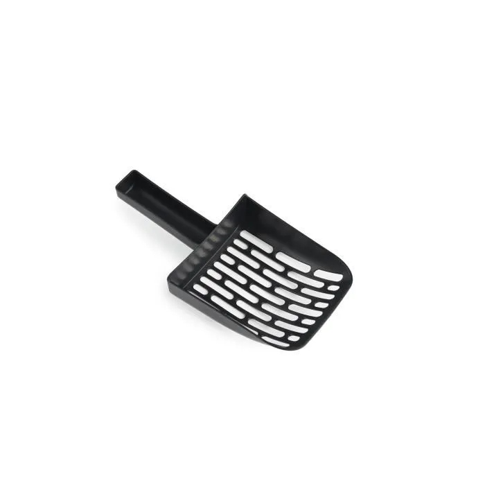 Rotho - Maison de toilette pour chat avec filtre anti-odeur, bac à litière, plastique recyclé, dimensions 51 x 39 x 40 cm, couleur Bleu Horizon