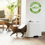 Rotho My Pet Biala Maison de toilette pour chat Blanc