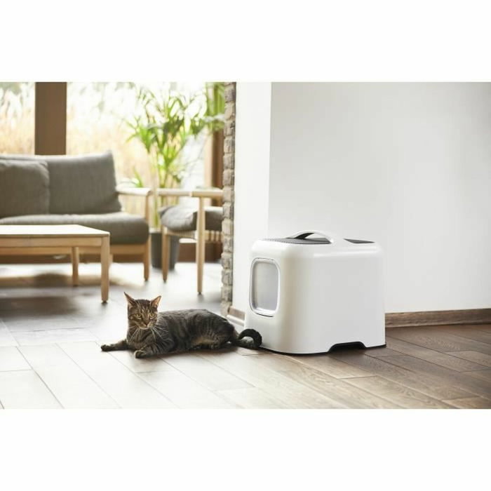 Rotho My Pet Biala Maison de toilette pour chat Blanc