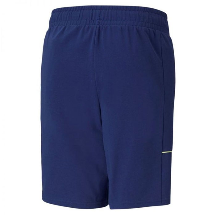 Short de Sport pour Enfants Puma Alpha Jersey Bleu