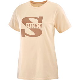 T-shirt à manches courtes homme Salomon Beige 12 ans