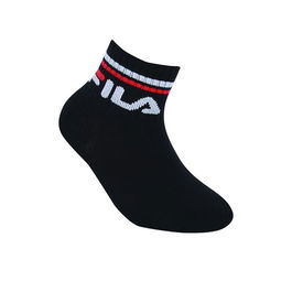 Chaussettes de Sport Fila F8338-200 Noir Enfant Unisexe 3 paires