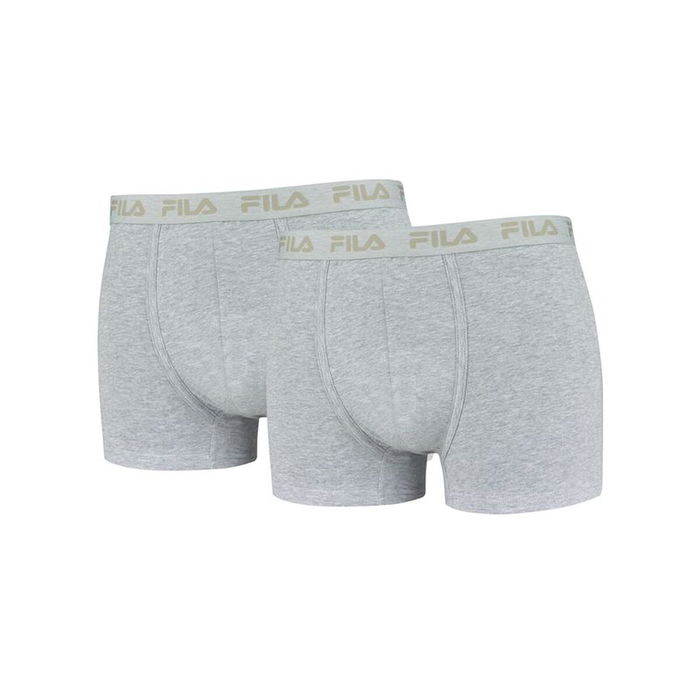 Boxer pour homme Fila Sportswear Fila Man G Gris 2 Unités Boxer pour homme Fila Sportswear Fila Man G Gris 2 Unités