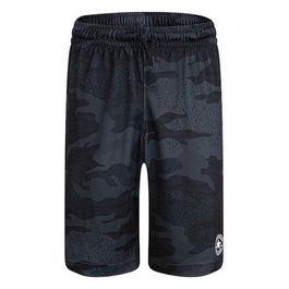 Short de Sport Converse Jungle Camo AOP Mesh Gris