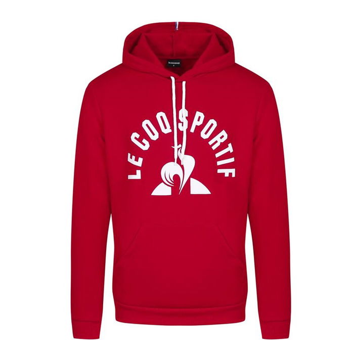 Sweat à capuche homme Le coq sportif Saison 2 Nº1 Rouge Sweat à capuche homme Le coq sportif Saison 2 Nº1 Rouge