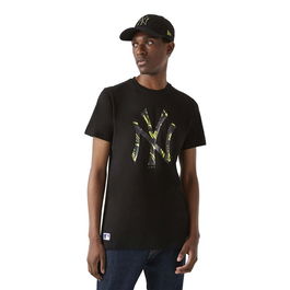 T-shirt à manches courtes homme New Era 12827252 Noir (XL)
