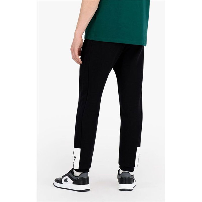 Pantalon de sport long Champion Rib Cuff Colour Block Noir Homme 31