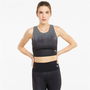 Soutien-gorge de Sport Puma Studio Ombre Racerba Noir