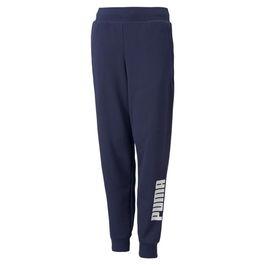 Pantalon de Sport pour Enfant Puma Power Logo Boy Bleu foncé