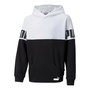 Sweat à capuche enfant Puma Colorblock Blanc