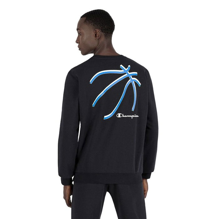 Sweat sans capuche homme Champion Basket Graphic M Noir 37 1/3