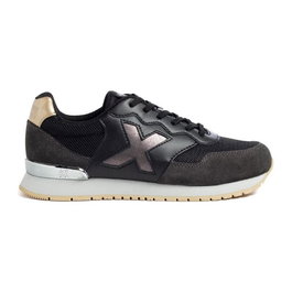 Baskets Casual pour Femme Munich Dash Pemium Laces 107 Noir