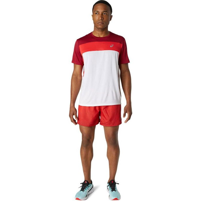 T-shirt à manches courtes homme Asics 2011A781-107 Rouge