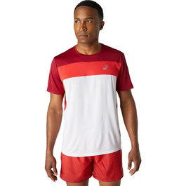 T-shirt à manches courtes homme Asics 2011A781-107 Rouge