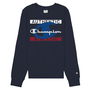 Sweat sans capuche homme Champion Authentic Athletic M Bleu foncé