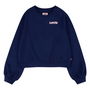 Sweat sans capuche femme Levi's Benchwarmer Crew Girl Bleu foncé