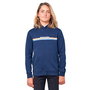 Sweat-shirt à capuche fille Rip Curl Mama Pop Boy Bleu foncé