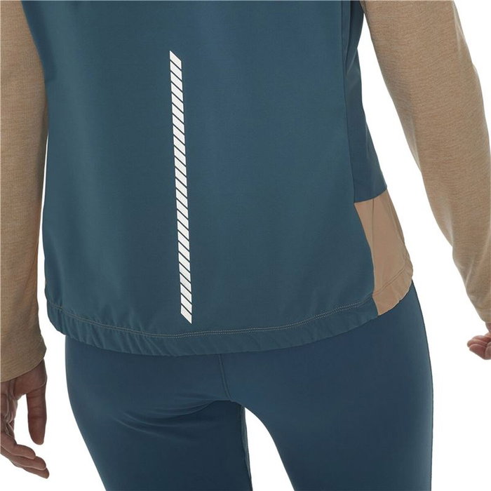 Gilet de course Salomon Light Shell W Bleu clair